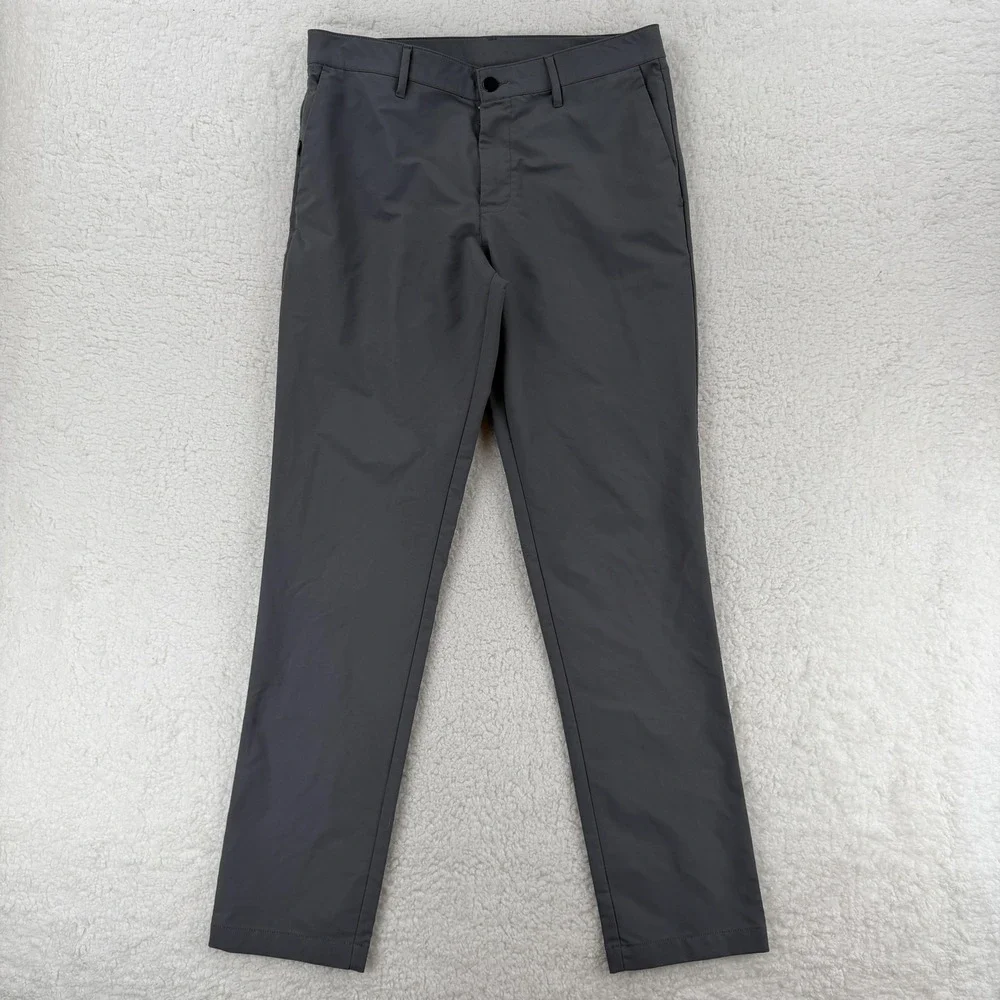 Banana Republic Pants Mens 34x34 Gray Performance Golf Dress Slacks Stretch